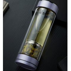 希诺 双层抗菌玻璃杯（流通款）XN-7013 370ml