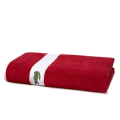LACOSTE L CASUAL  毛巾（红） LCMJ-001