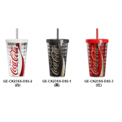 格沵germ 可口可乐联名系列 双层吸管杯 GE-CK23SS-DS5系列 600ml