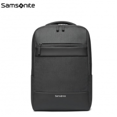 Samsonite/新秀丽双肩包 商务多功能笔记本电脑包TX6*09002黑色